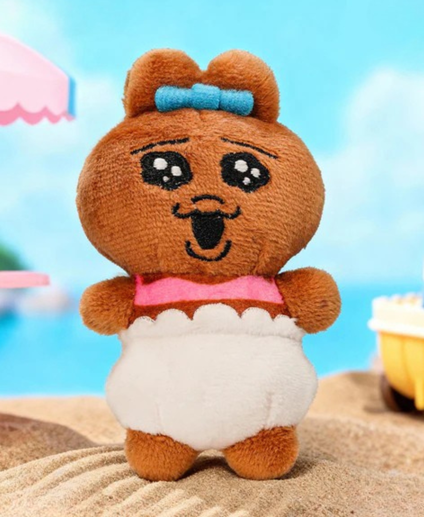 Opanchu Usagi Funny Buddies Series Plush Keychain Blind Box 5