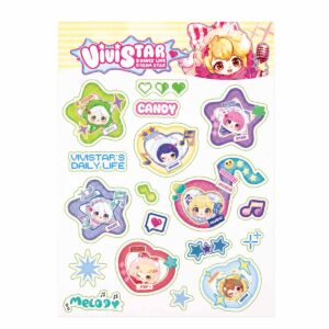 All-Star Quirky Happy Stickers Fun Series Figures