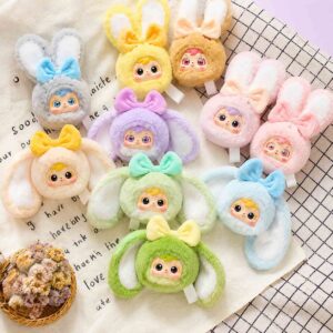 Colorful Bunnies Plush Pendant