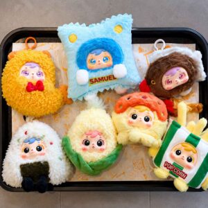 Fried Shrimp Plush Pendant Blind Box