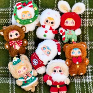 Merry Christmas Plush Pendant