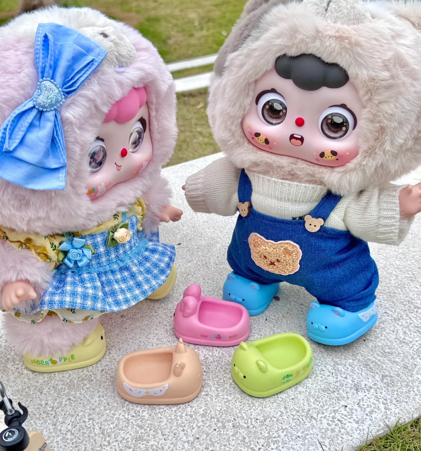 DOUBAO RONG RONG Baby Academy Series Plush Pendant Blind Box