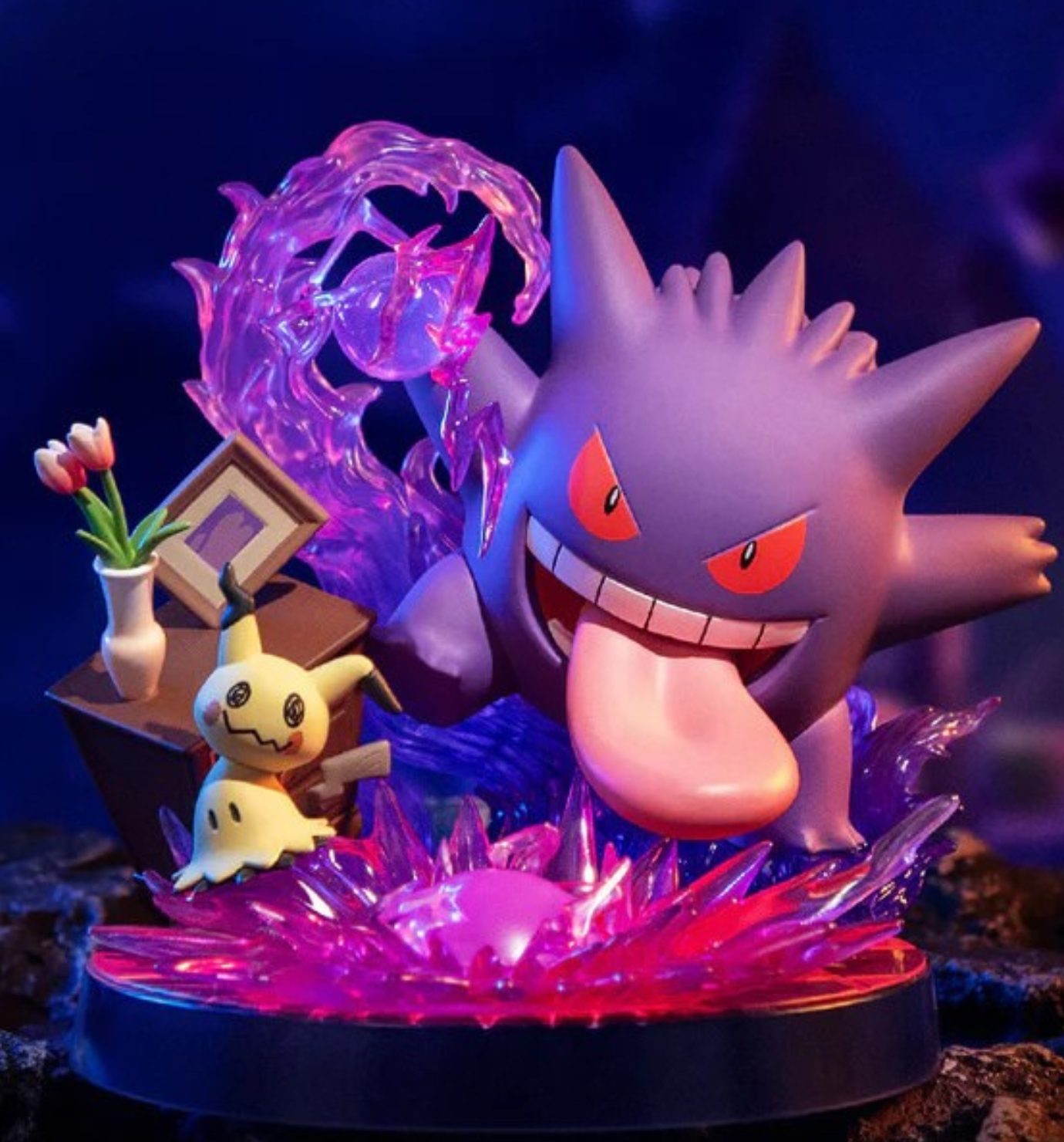 Pokémon Gengar and Mimikyu - Prime Figure