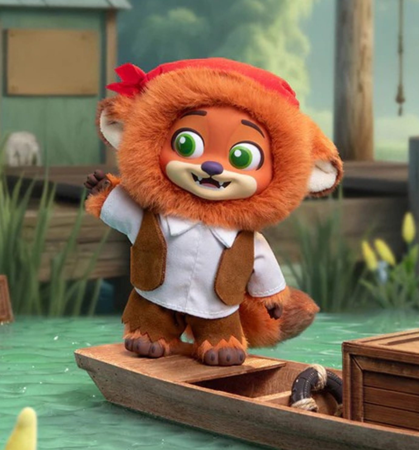 ZOOTOPIA 2 NICK & JUDY Best Undercover Keychain Plush Series Figure Blind Box